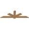 Ekena Millwork Kennewick Timber Gable Bracket, Western Red Cedar, 72"W x 24"H x 1 1/2"D x 5 1/2"F, 8/12 Pitch GBW072X24X0206KEN00SWR - alternate 4